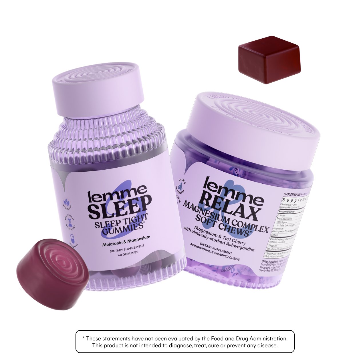 Wind Down Duo Bundle - Daily Women's Wellness Gummies