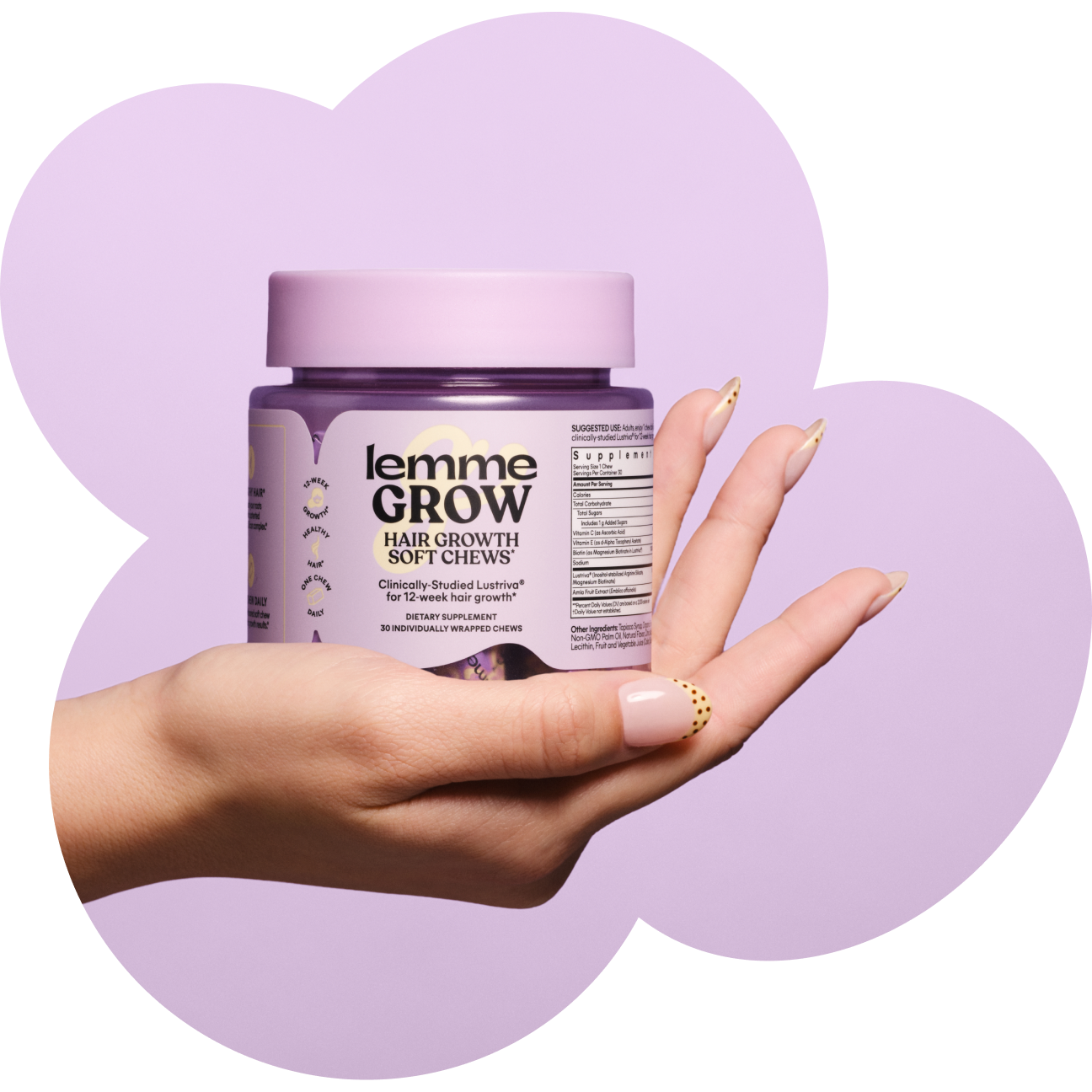 Lemme Grow Soft Chews - Everyday Women's Wellness Gummies