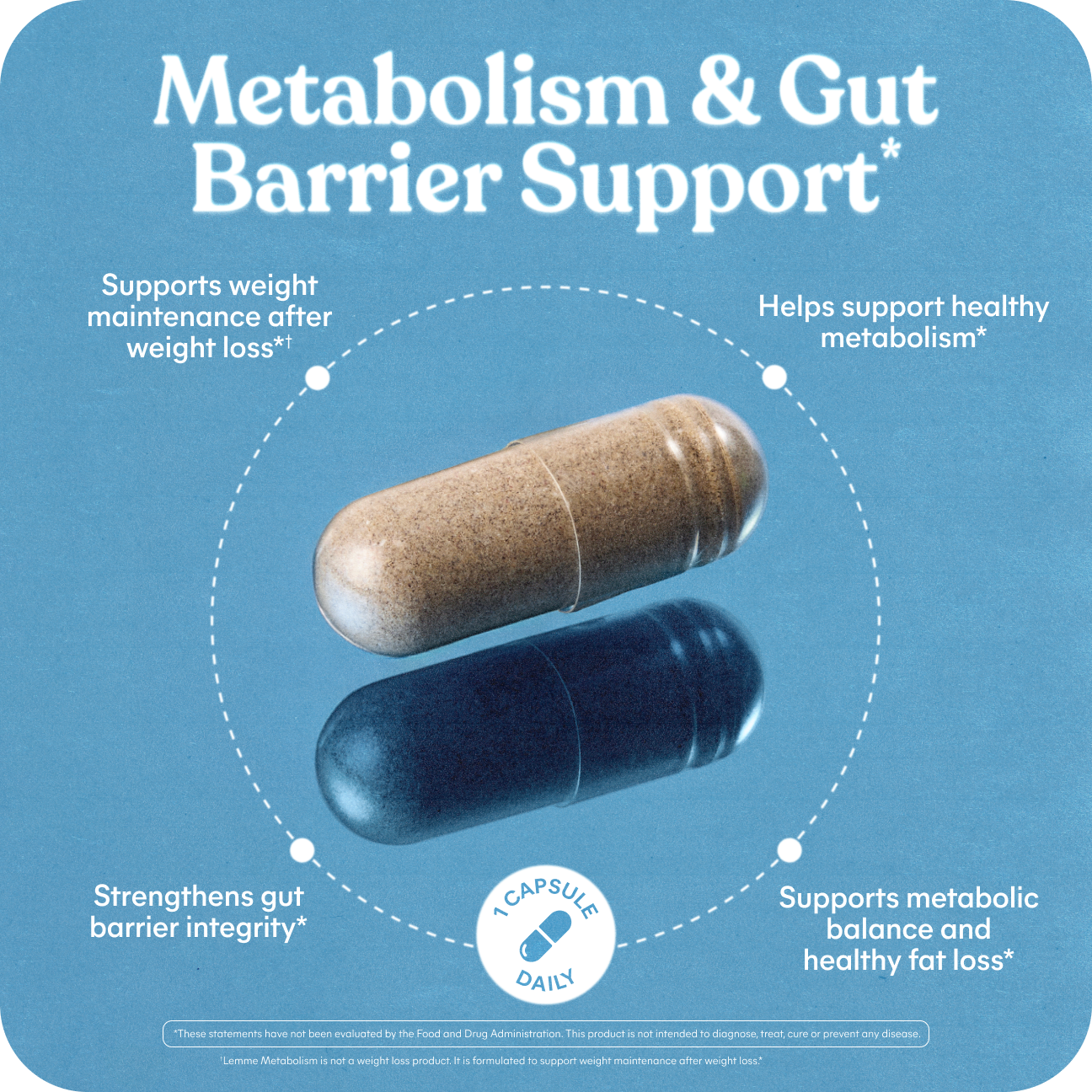 Lemme Metabolism Akkermansia Capsules - Modern Women's Wellness Gummies