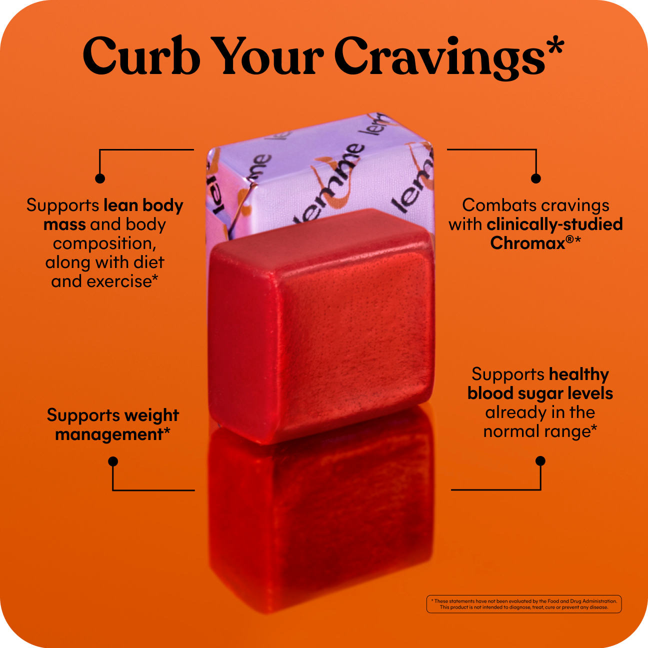 Lemme Curb Soft Chews - Clean Taste Wellness Gummies