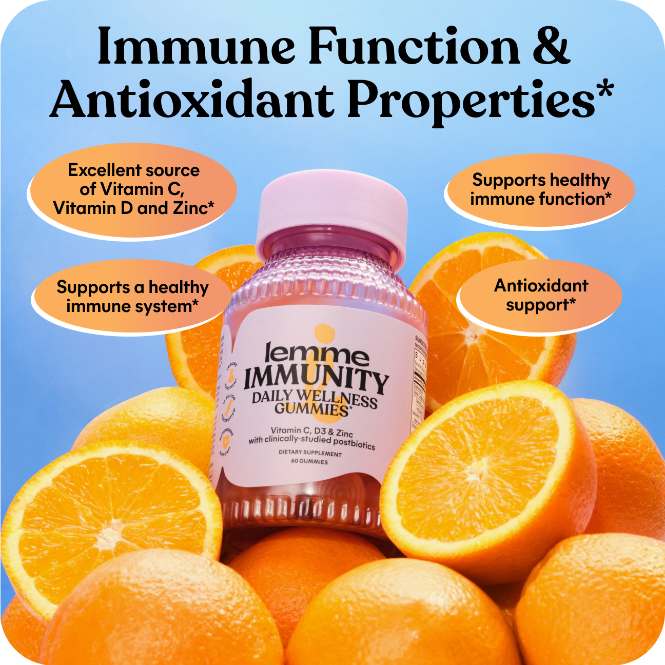 Lemme Immunity Gummies - Routine Ready Lifestyle Gummies