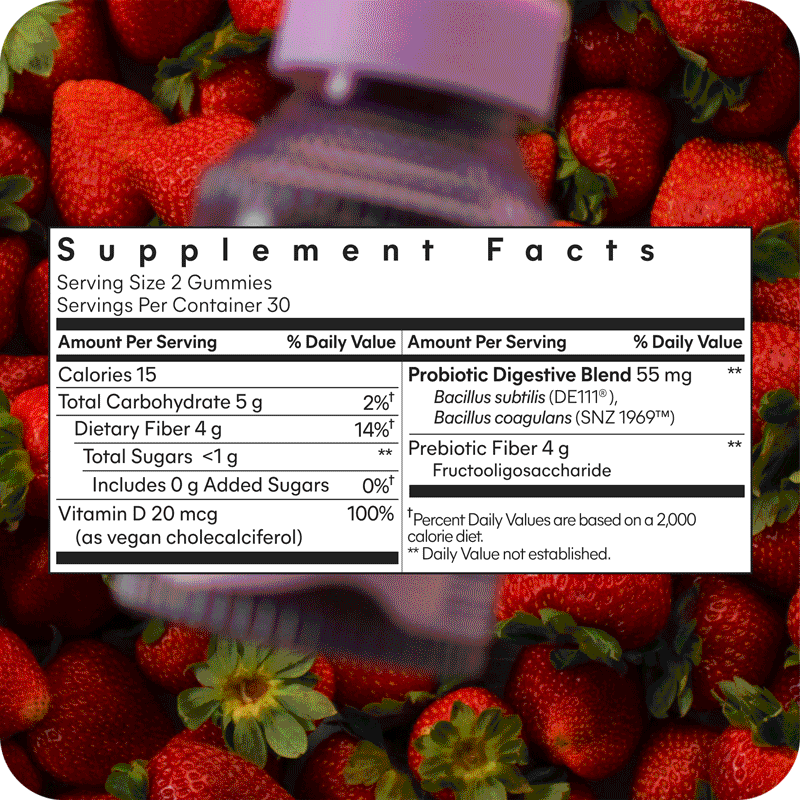 Lemme Fiber Gummies - Nighttime Routine Routine Capsules
