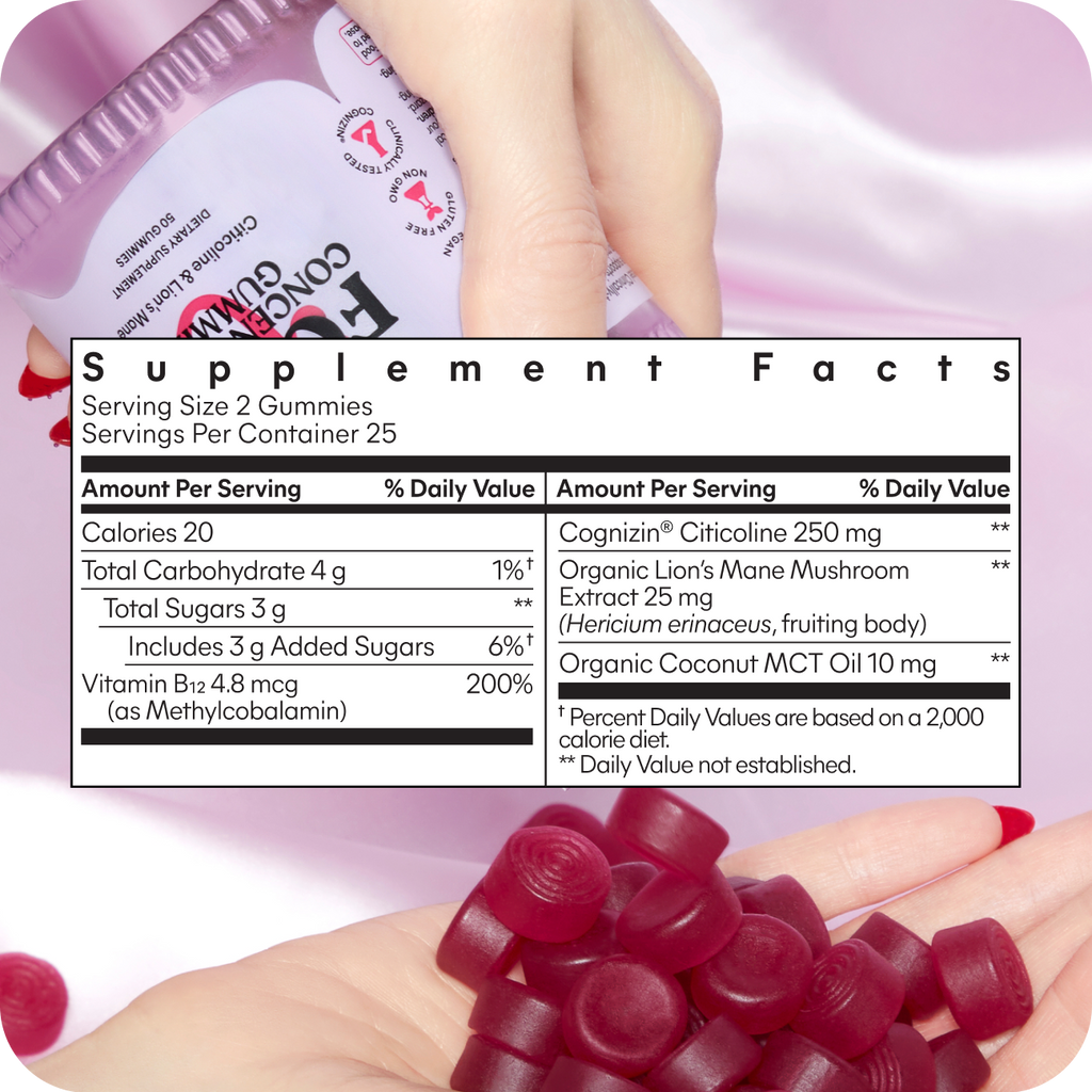 Lemme Focus Gummies - Everyday Routine Capsules