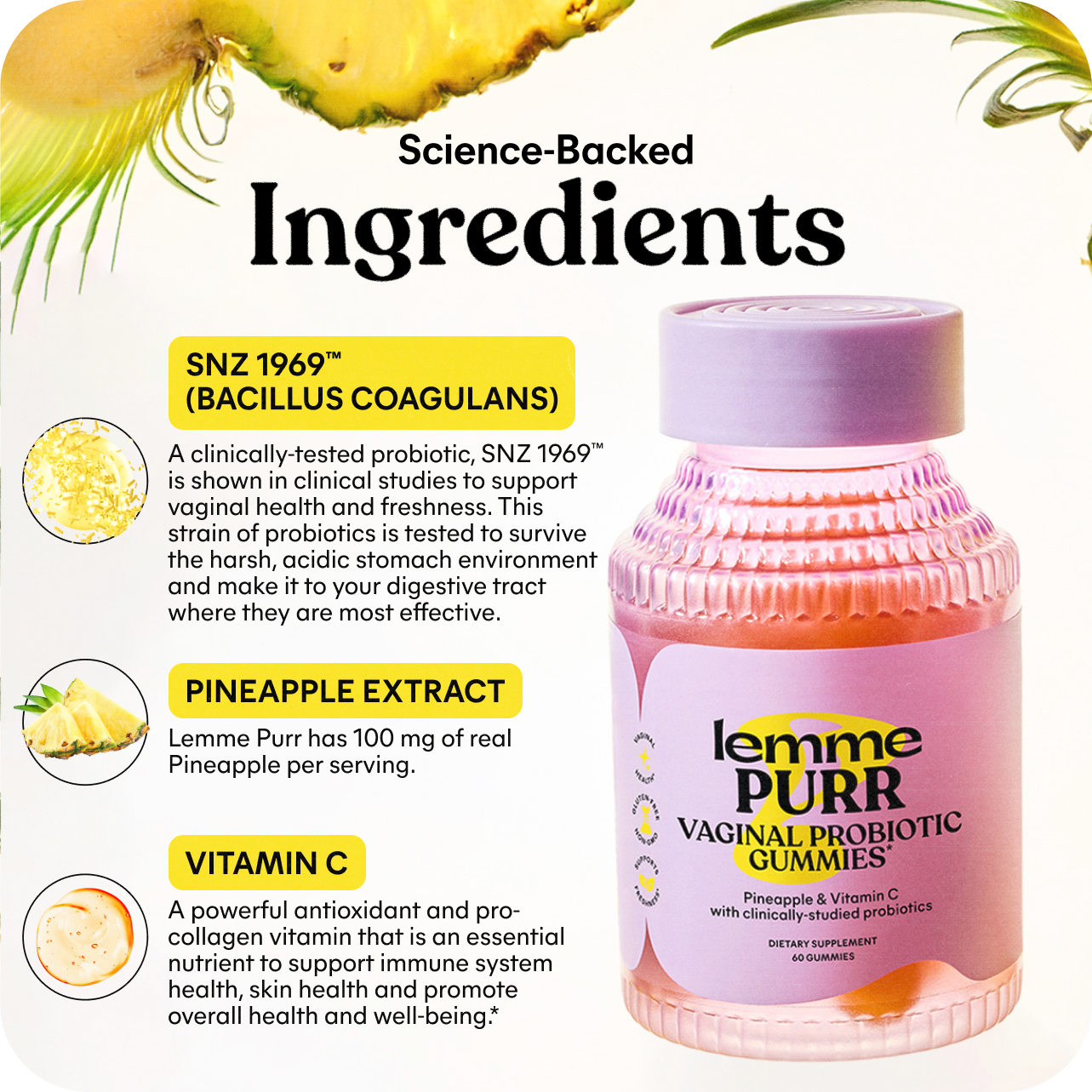 Lemme Purr Gummies ($35) - Pocket Ready Gummy Vitamins