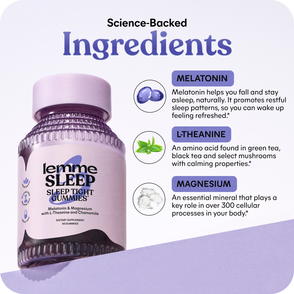 Lemme Sleep Gummies - Clean Taste Routine Supplements