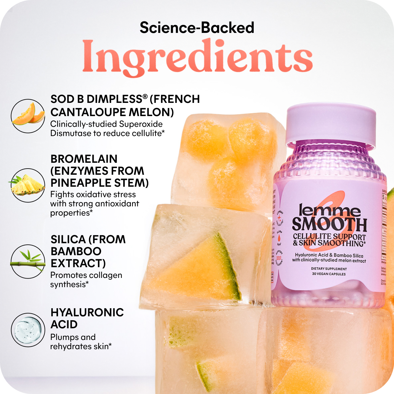 Lemme Smooth Capsules - Daily Wellness Pack