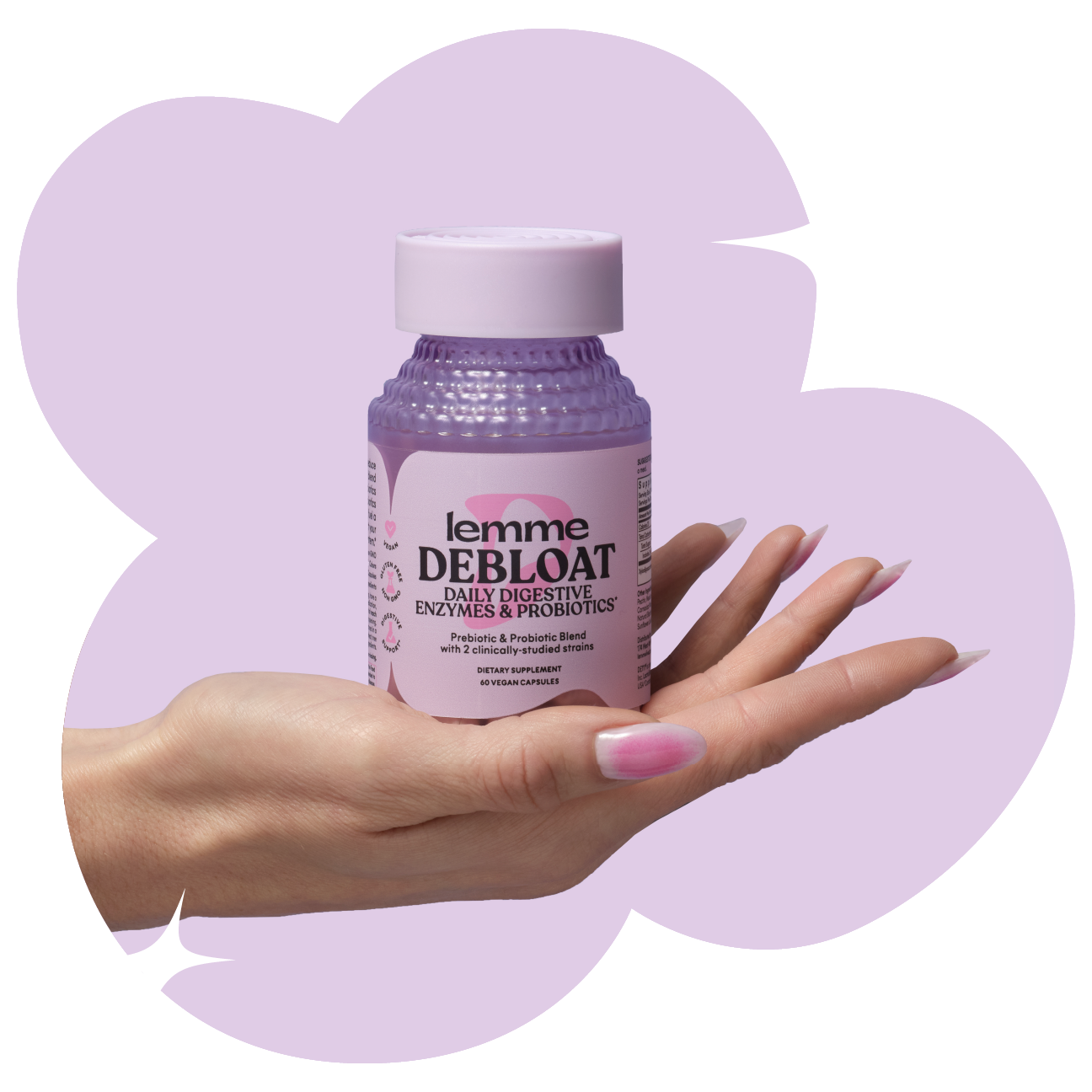 Lemme Debloat Capsules - Nighttime Routine Routine Supplements