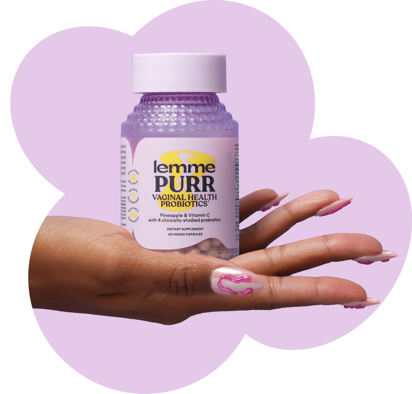 Lemme Purr Capsules - Routine Ready Powder Drink Mix