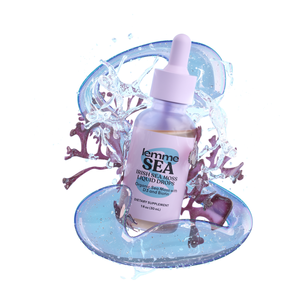 Lemme Sea Moss Tincture - Pocket Ready Daily Supplement Pack