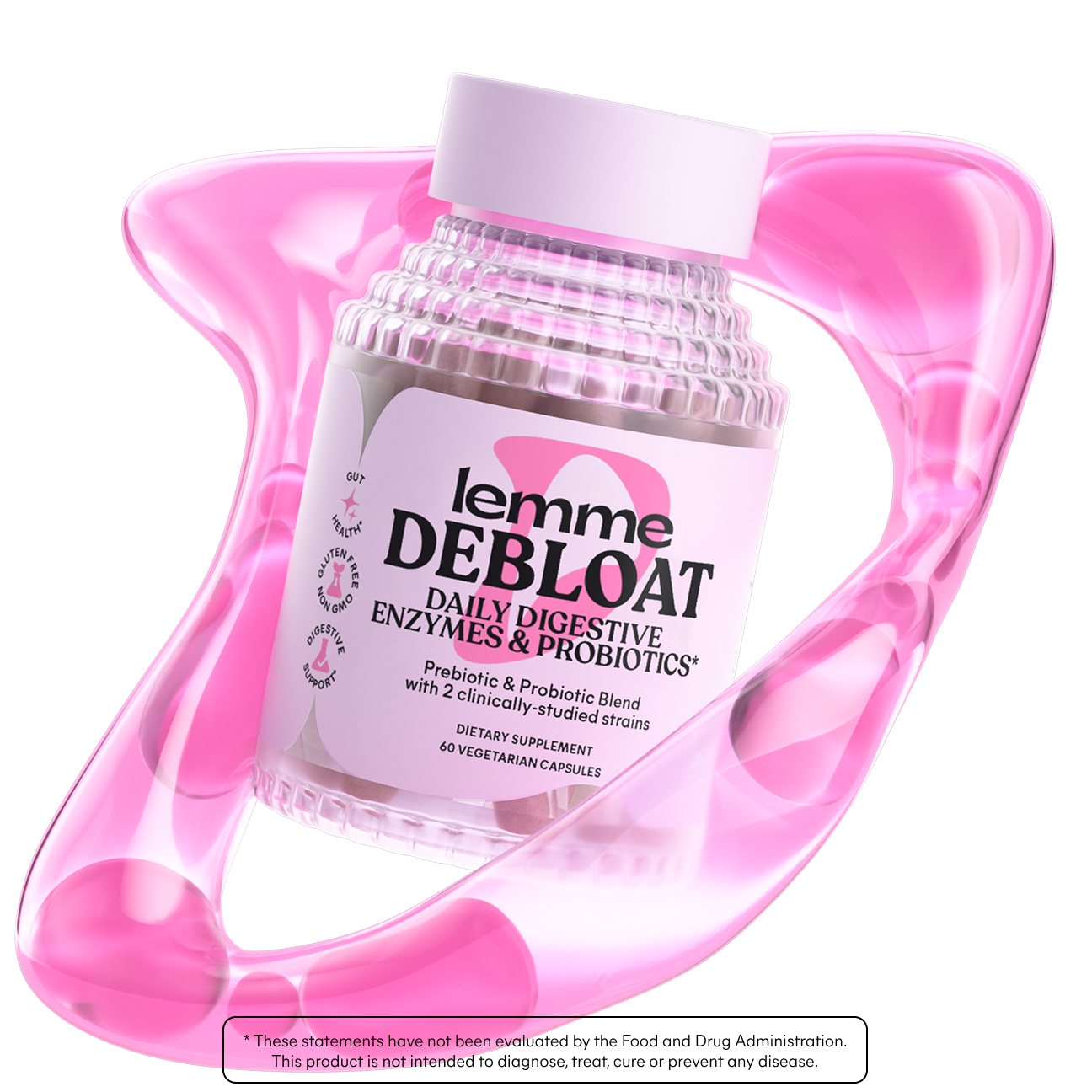 Lemme Debloat Capsules - Nighttime Routine Routine Supplements