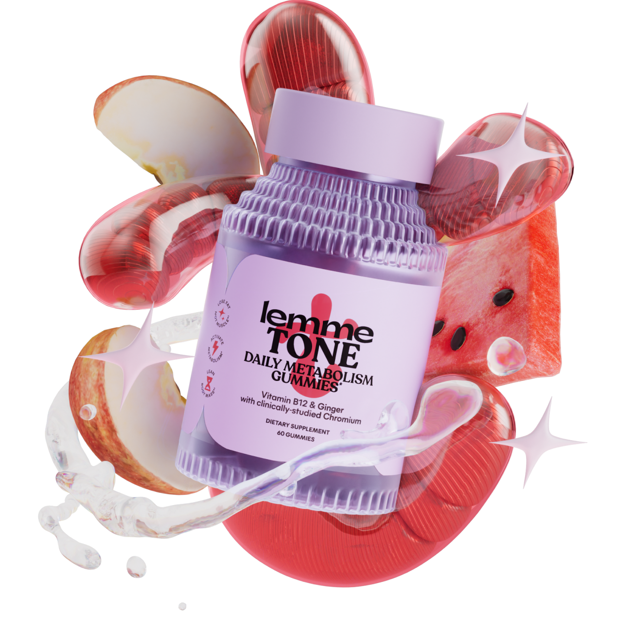 Lemme Tone Gummies - Morning Ready Supplement Gummies