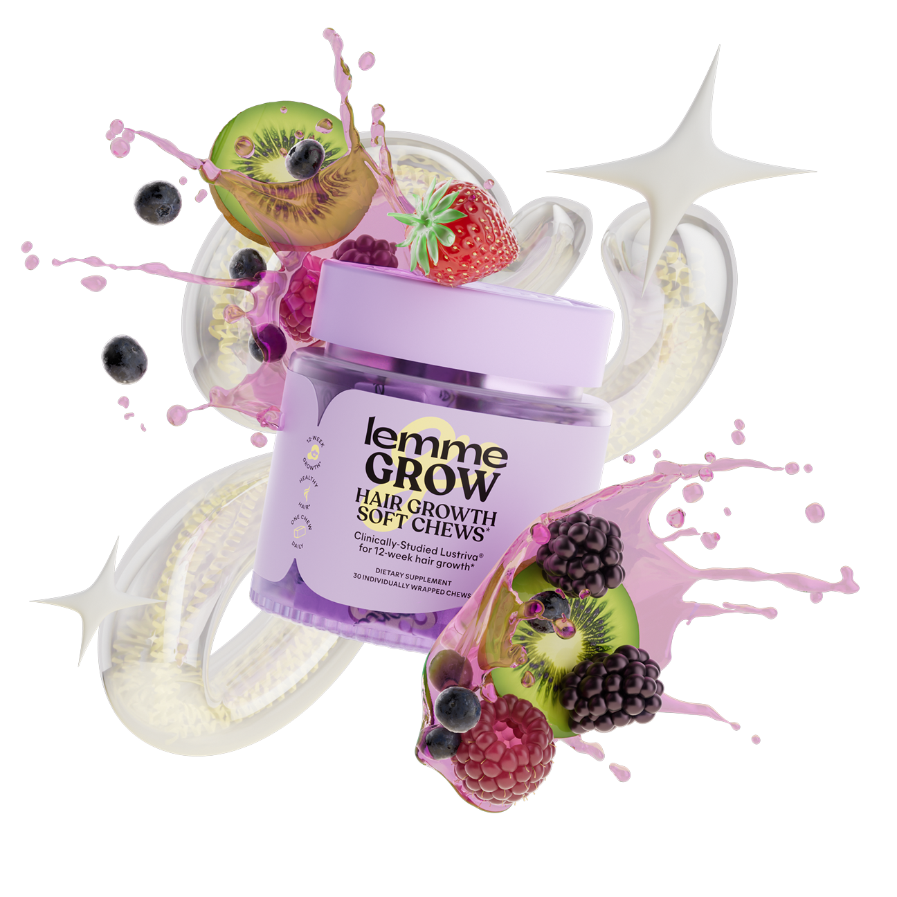 Lemme Grow Soft Chews - Everyday Women's Wellness Gummies