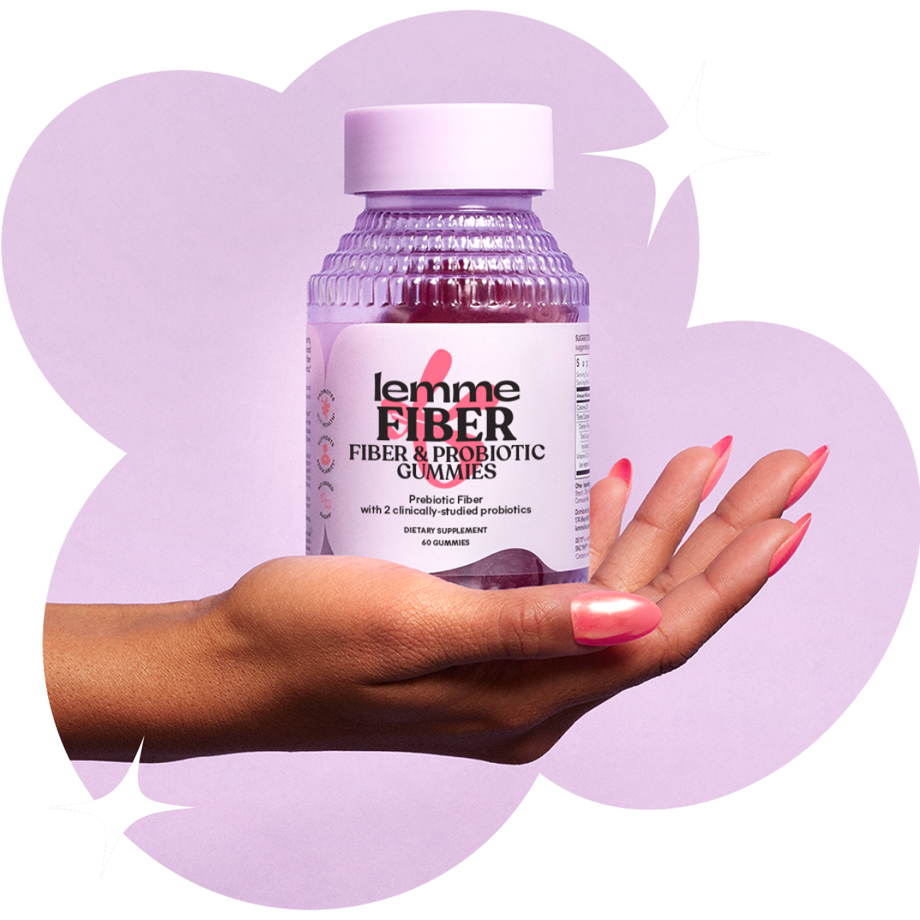 Lemme Fiber Gummies - Nighttime Routine Routine Capsules