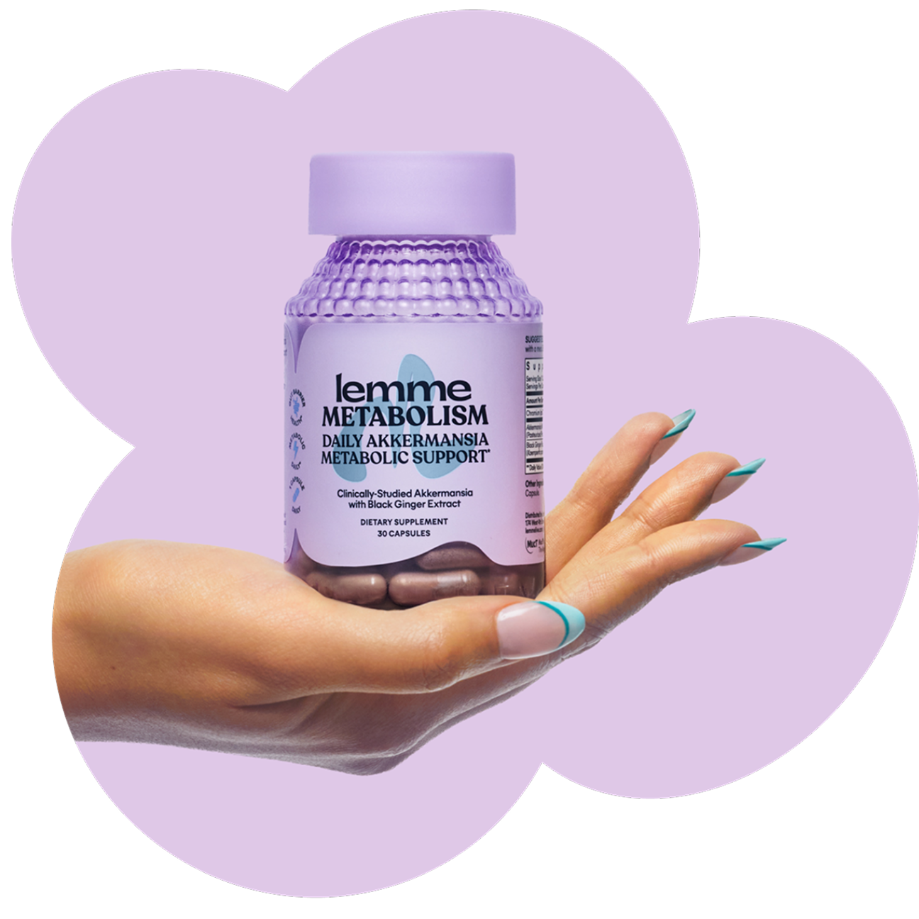 Lemme Metabolism Akkermansia Capsules - Modern Women's Wellness Gummies