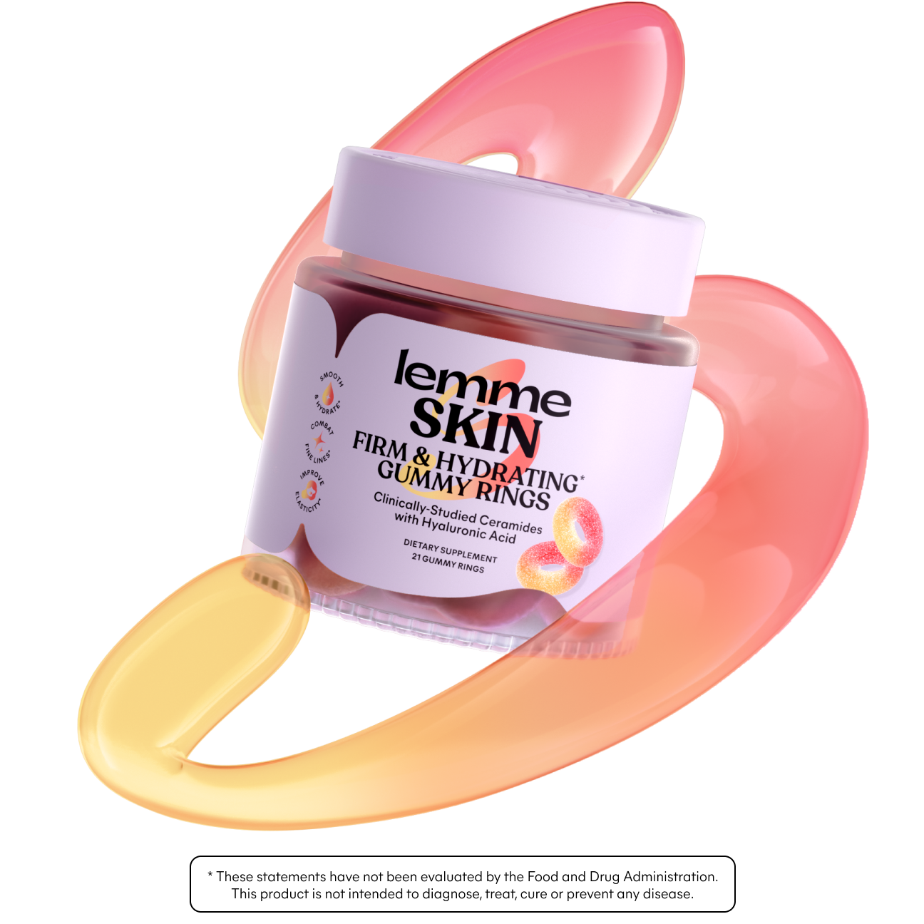 Lemme Skin Gummy Rings - Simple Soft Capsules