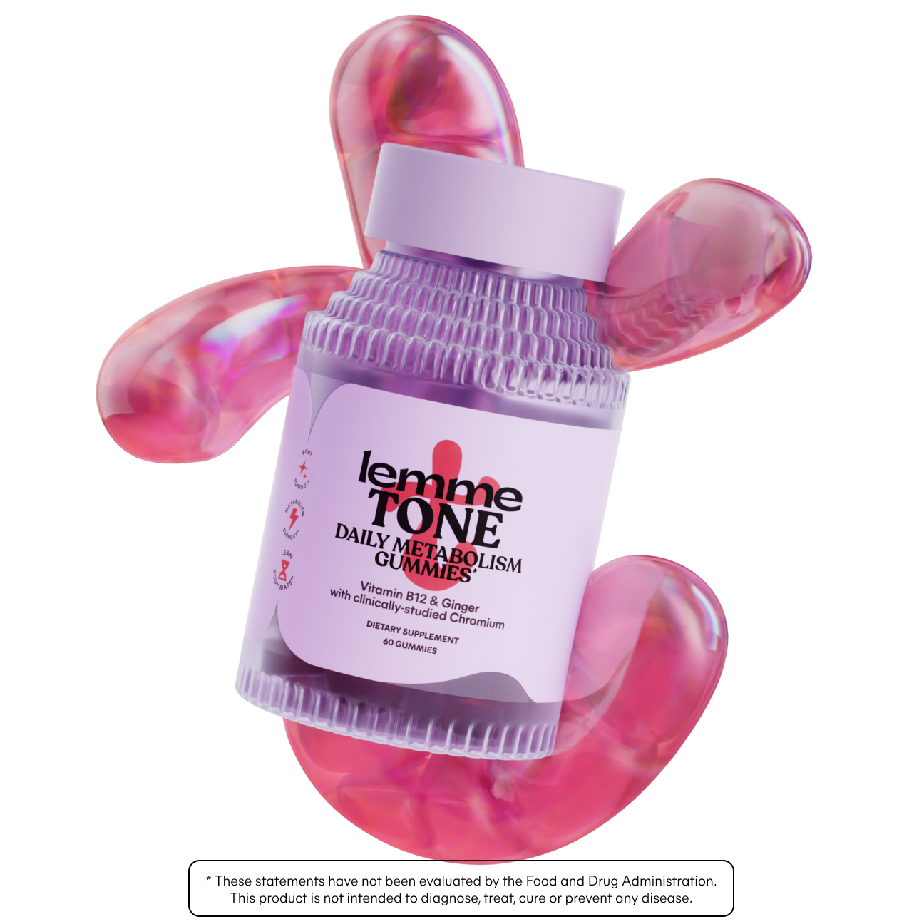 Lemme Tone Gummies - Morning Ready Supplement Gummies